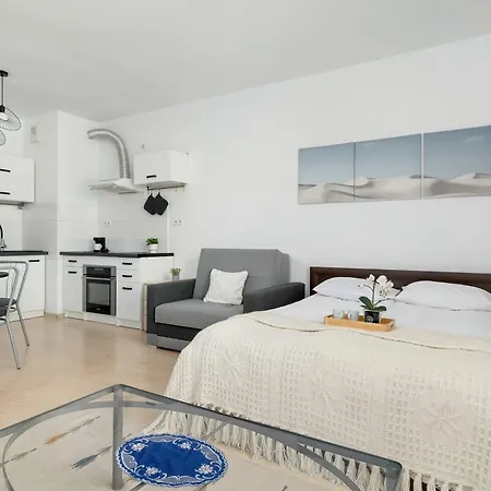 Bright In Cracow With Desk And Bathtub By Renters Lejlighed *