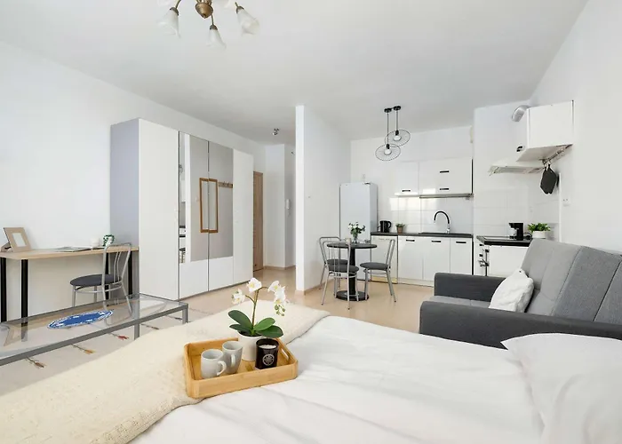 Bright In Cracow With Desk And Bathtub By Renters * Krakau